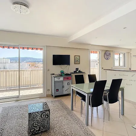 Penthouse D'exception Avec Terrasse Panoramique 니스