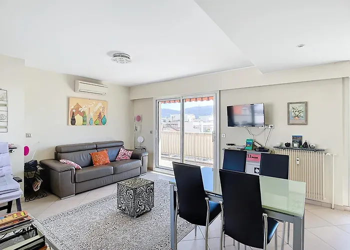 Penthouse D'exception Avec Terrasse Panoramique * 니스