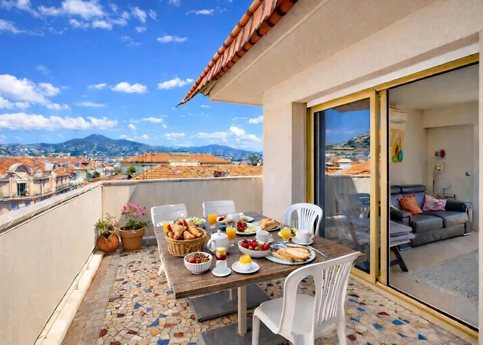 Penthouse D'exception Avec Terrasse Panoramique Lejlighed Nice